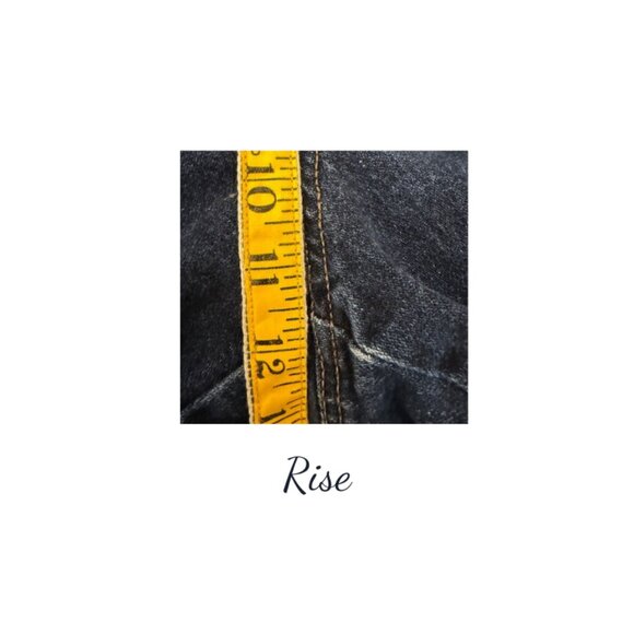 Elizabeth by Liz Claiborne Jeans Women's - Size 18 Dark Wash - Picture 7 of 9